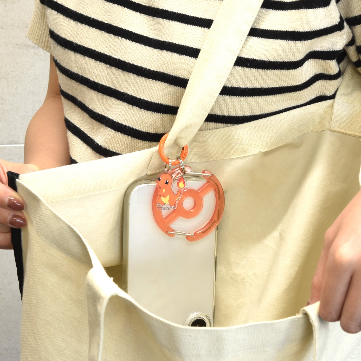 Multi Ring Plus with Clear Carabiner Charmander
