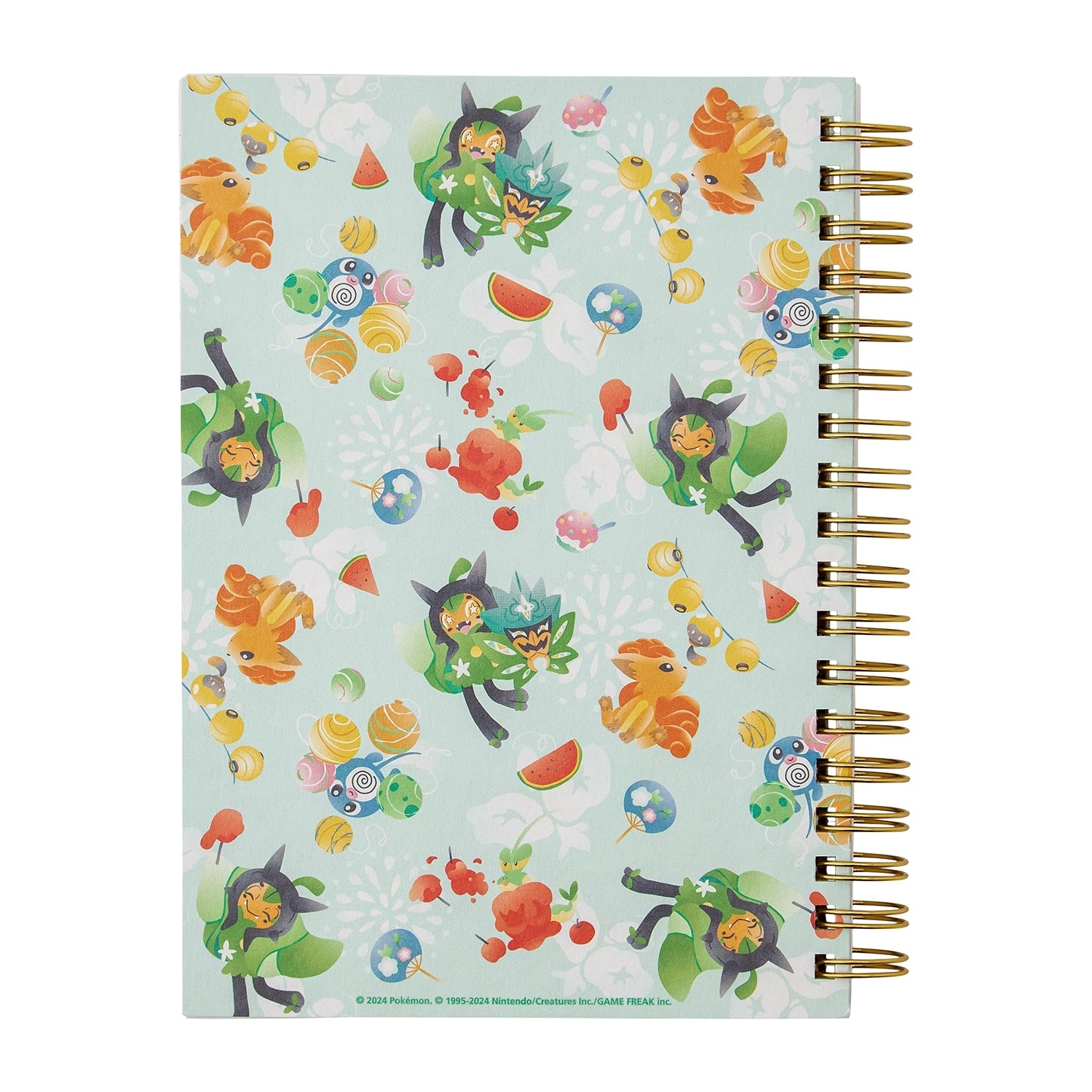 Official Pokemon Center Japan notebook with featured character, sourced from Japan