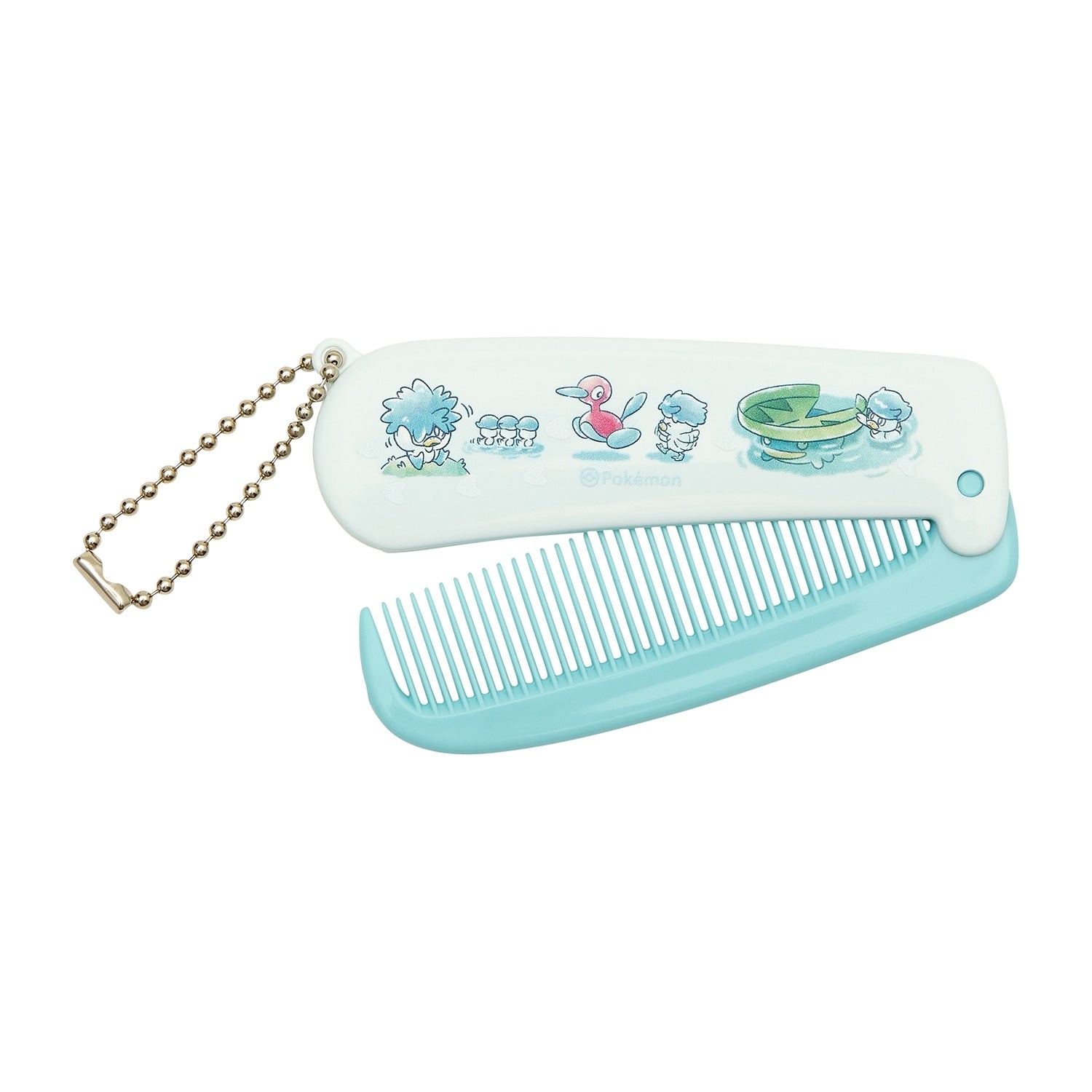 Detailed Pokemon hair comb with Pokemon logo from Japan