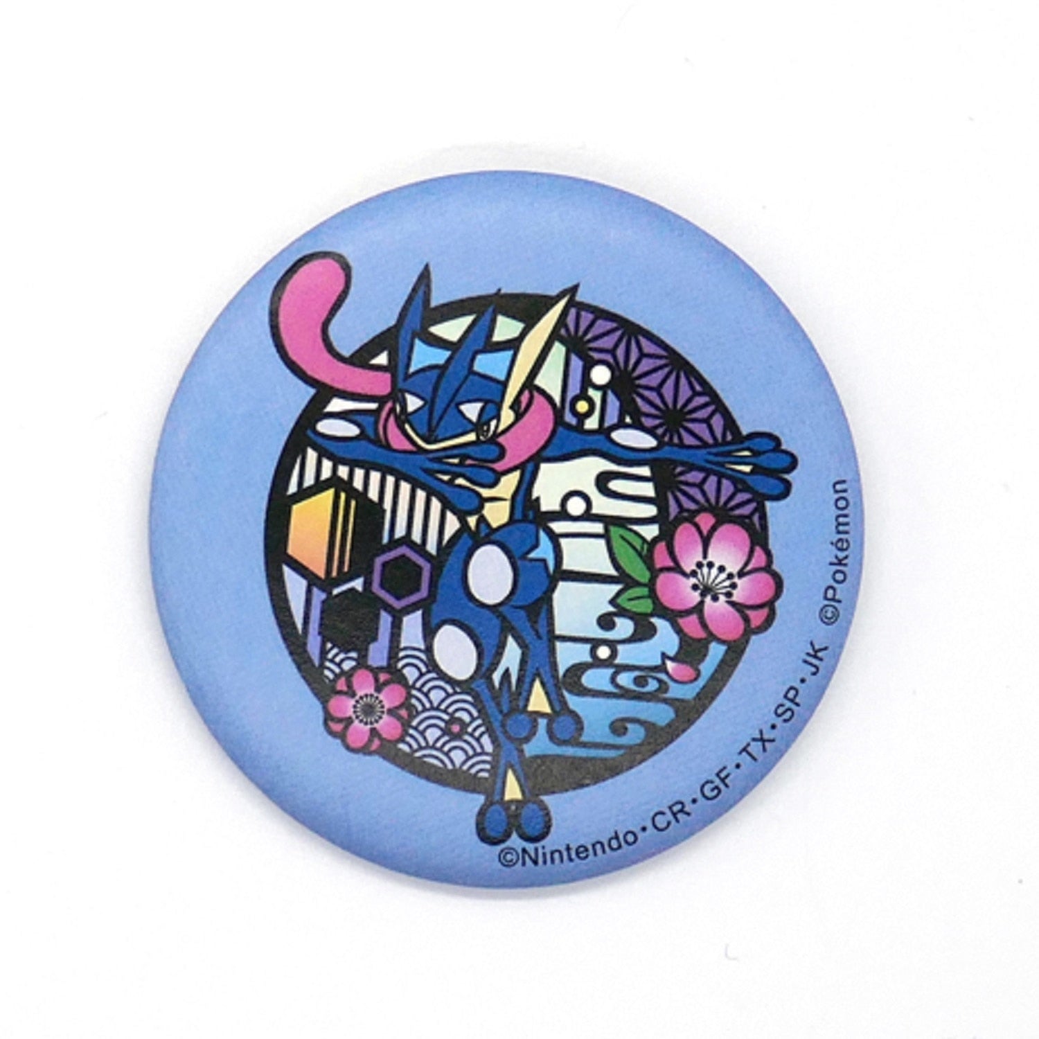 Greninja Pokemon pin badge with ninja design from Japan