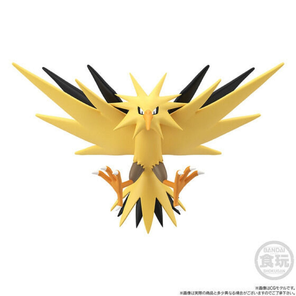 Detailed Moltres figure from Japan with Fire/Flying-type features, authentic Pokemon collectible