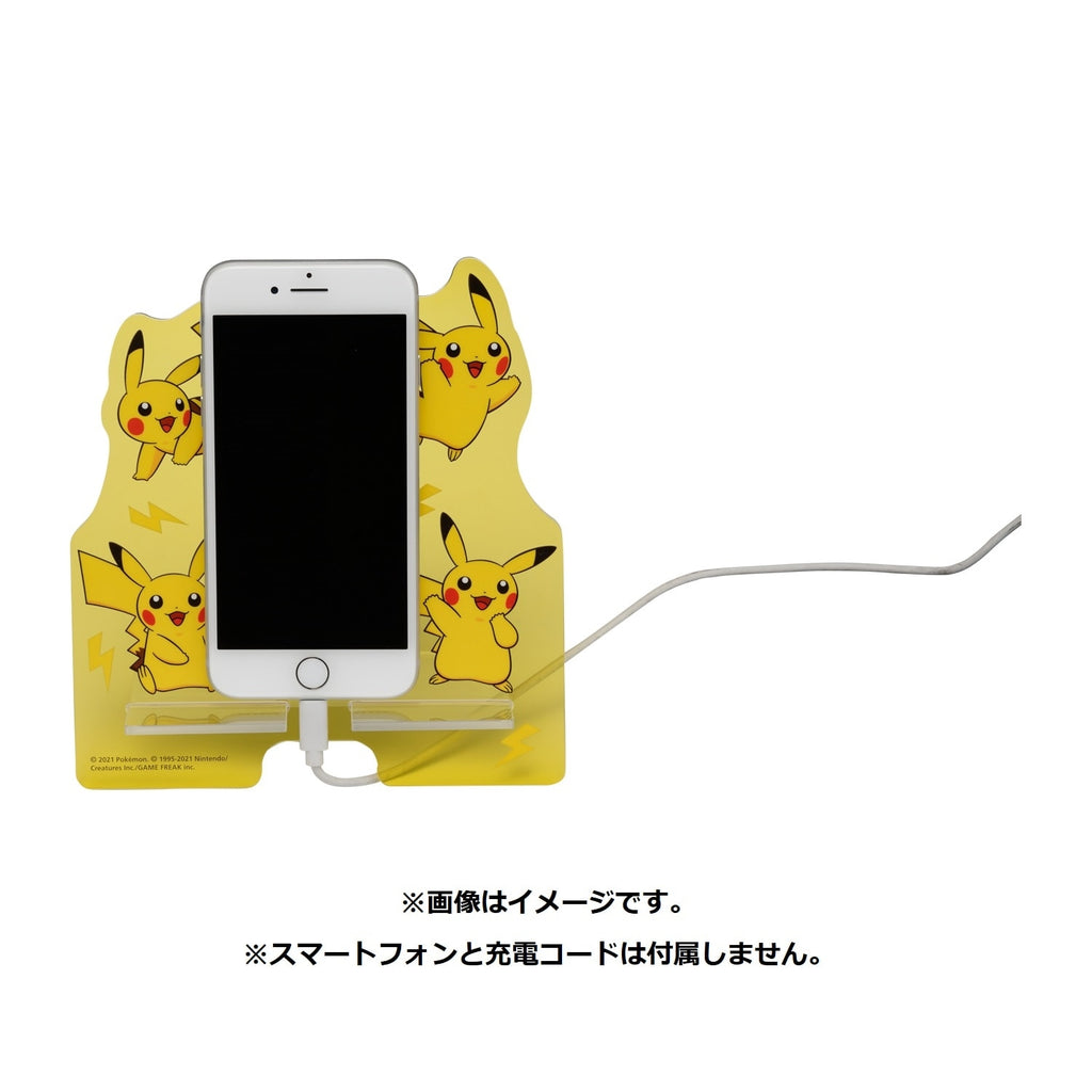 Acrylic smartphone stand full of Pikachu