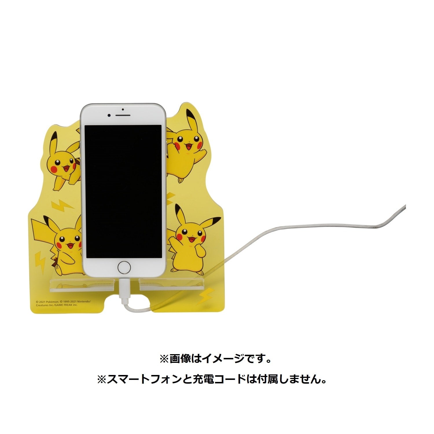 Acrylic smartphone stand full of Pikachu