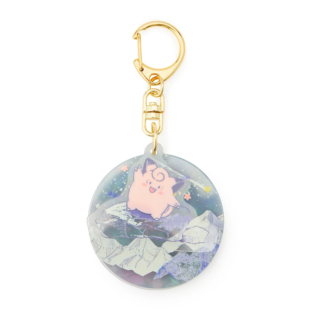 Acrylic key chain P'atelier full moon night from Japan, featuring a Pokemon character