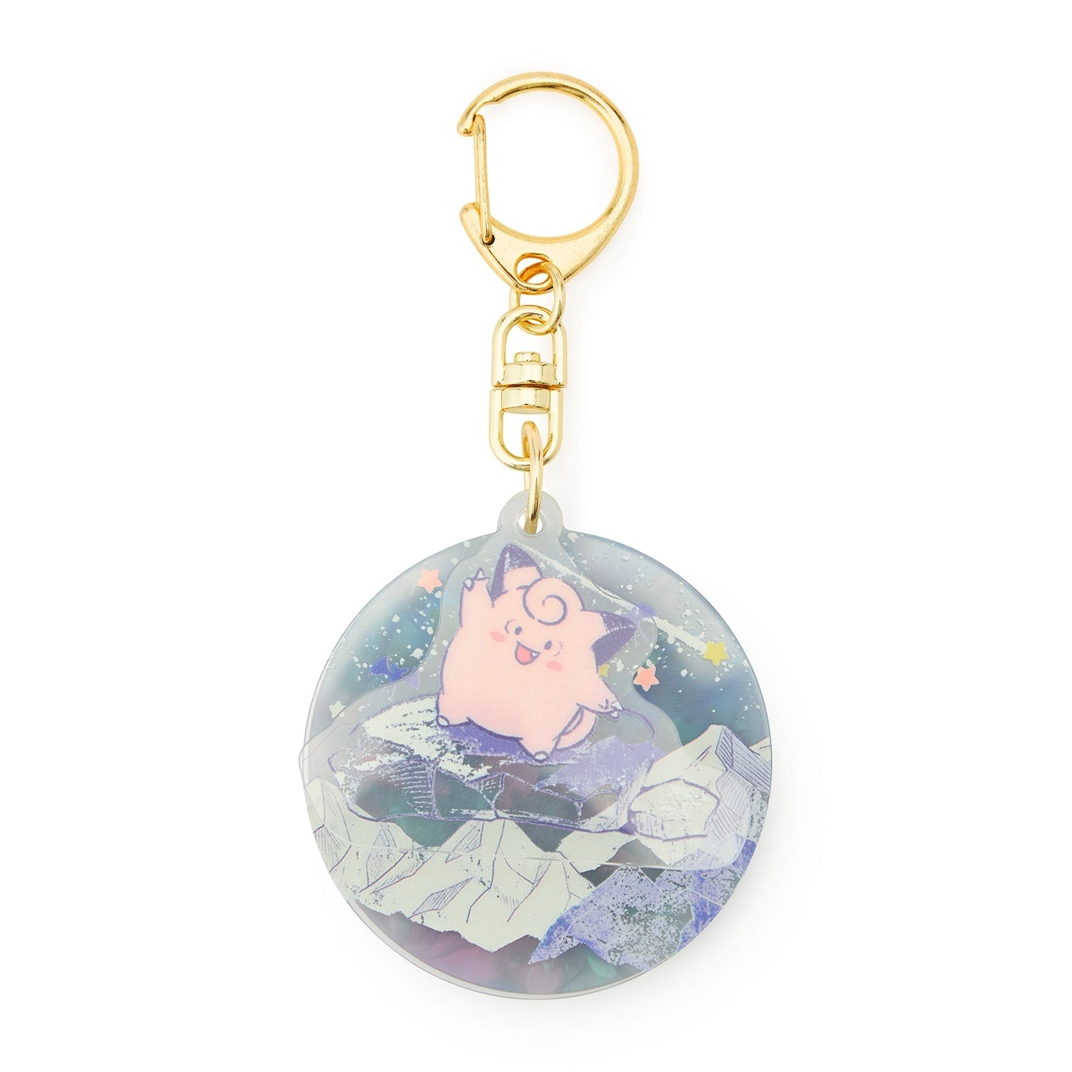 Acrylic key chain P'atelier full moon night from Japan, featuring a Pokemon character