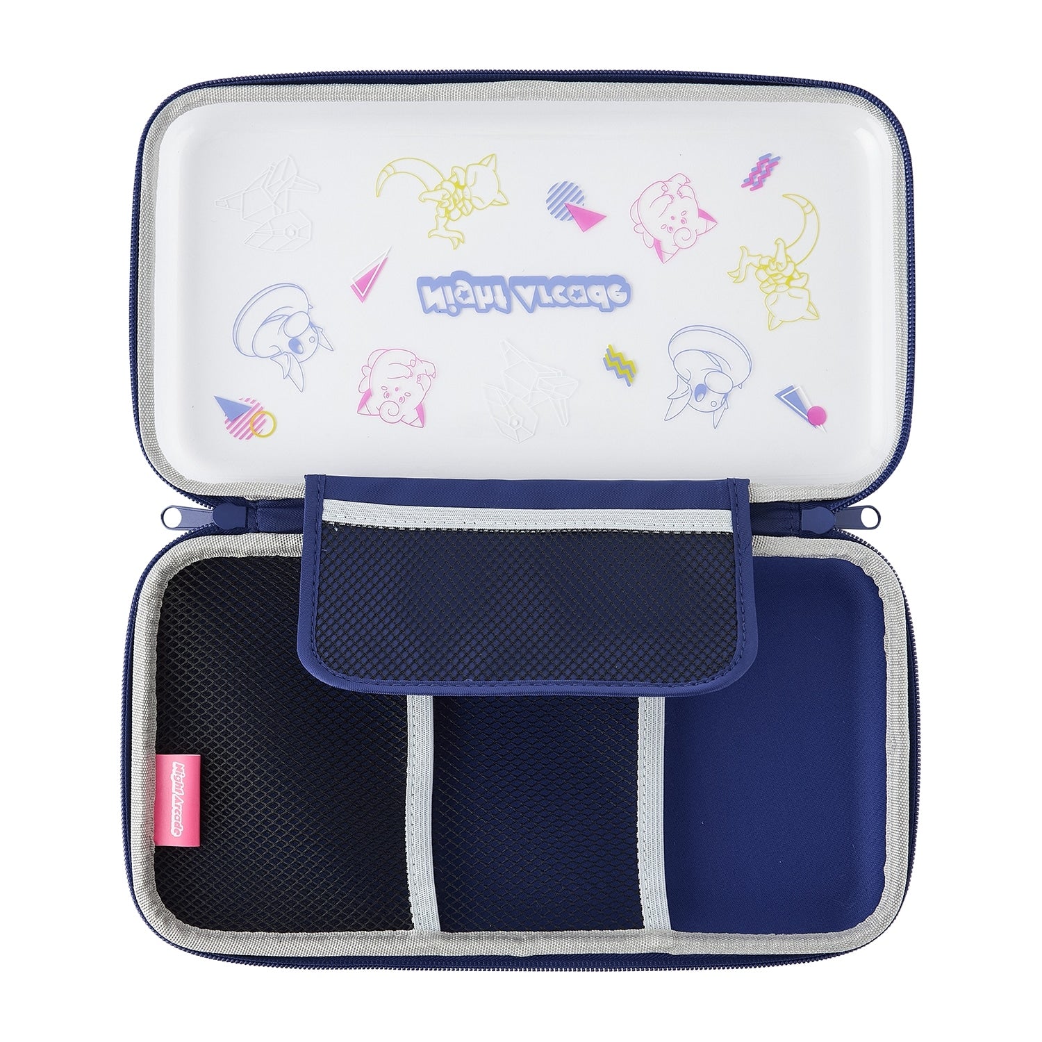 Authentic Japanese Pokemon Night Arcade gadget case with unique design details from Japan