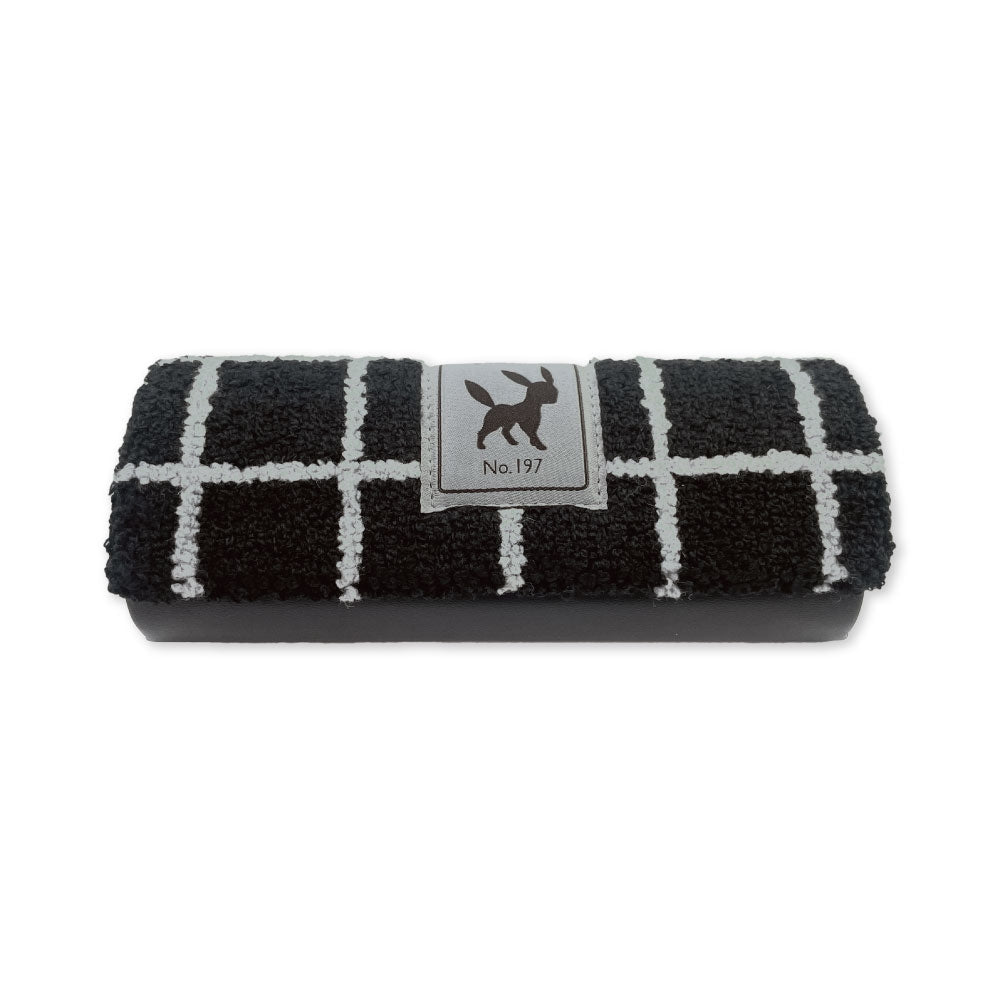 Pokemon Umbreon glasses case with fluffy Sagara Blacky design from Japan