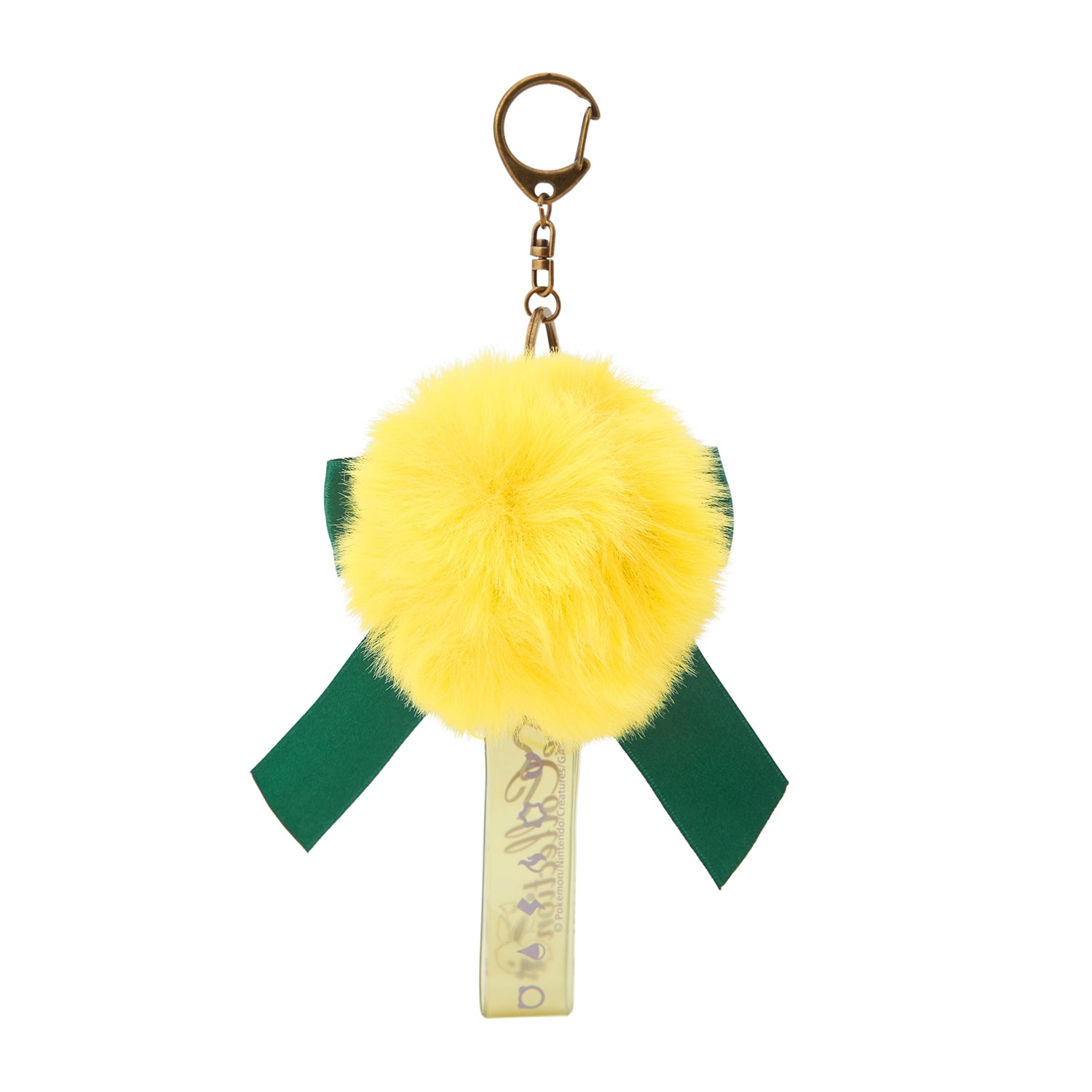 Official Pokemon Center Japan Eevee keychain with Normal-type symbol