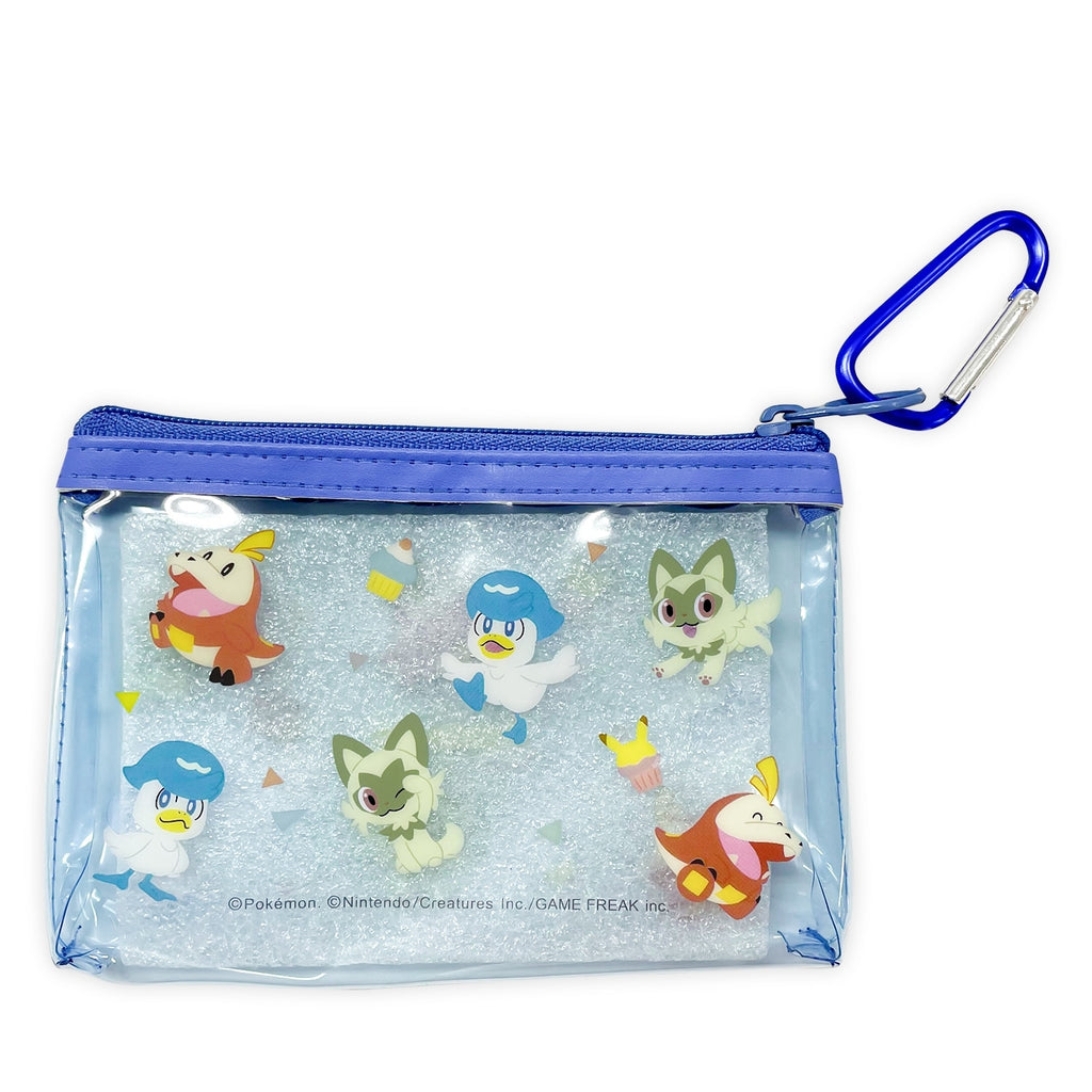 Mini pouch with carabiner/Nyaoha Hogeta Kwass