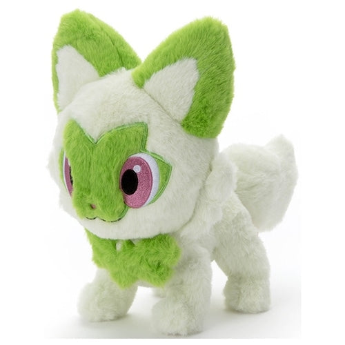 Sprigatito "I'm Exhausted!" Small Plush – Pokémon Center Japan (#906)