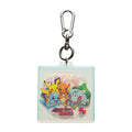 Pokémon Timeless Adventure Kanto acrylic keychain from Japan, featuring a colorful design