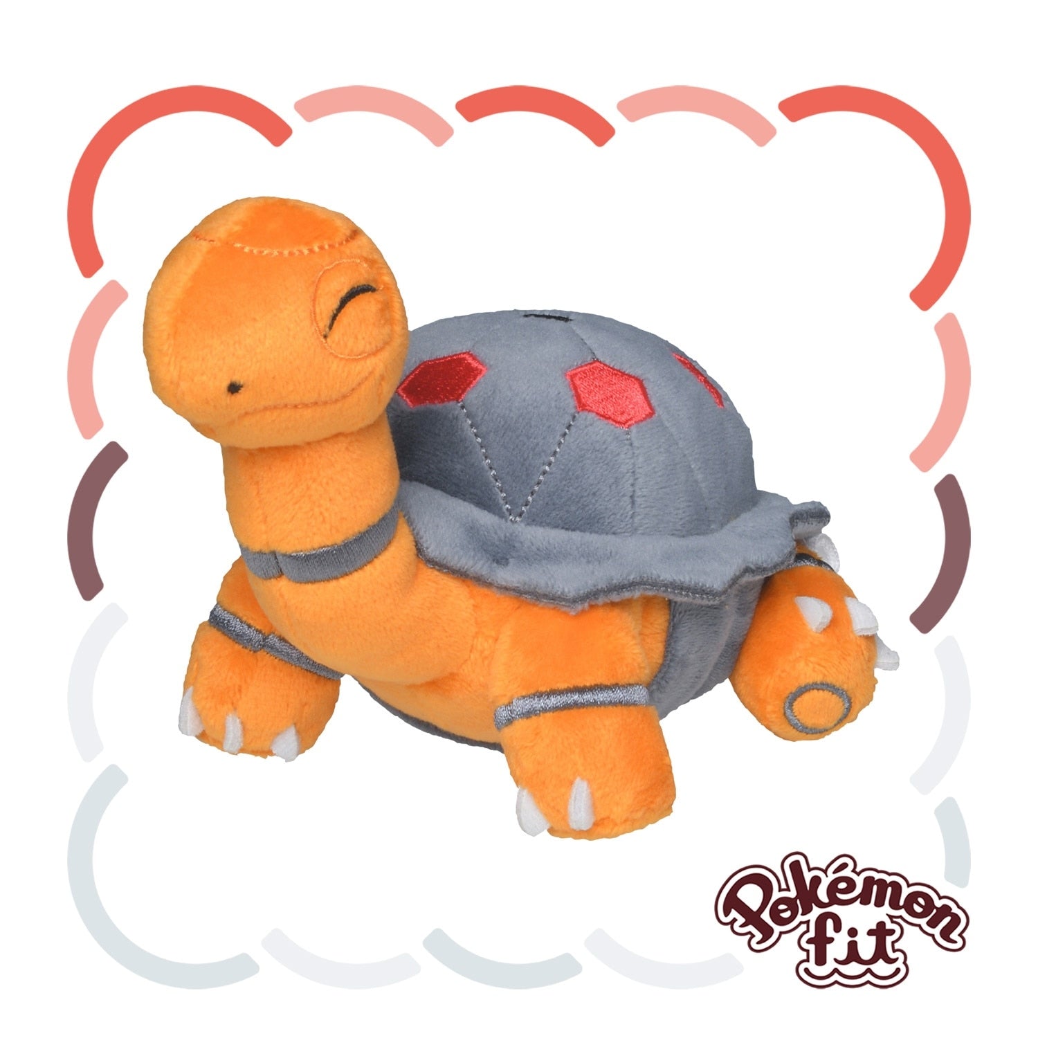 Torkoal #324 Pokémon Fit Plush – Official Pokémon Center Japan