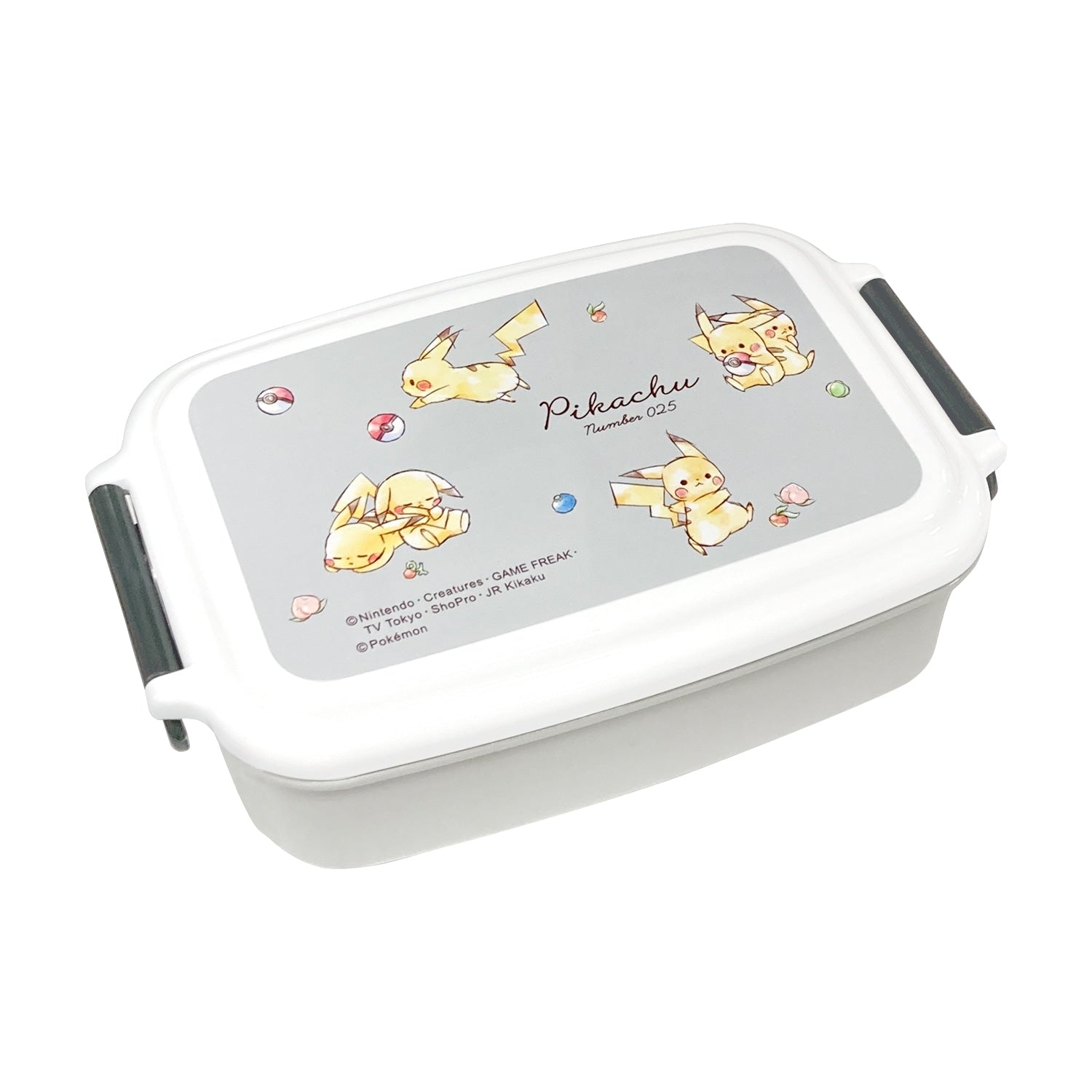 1-tier lunch box “Pikachu number025” Good for going out