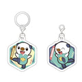 Acrylic marker charm set vol.3 Mijumaru Oshawott from Japan, featuring a water-type Pokemon design