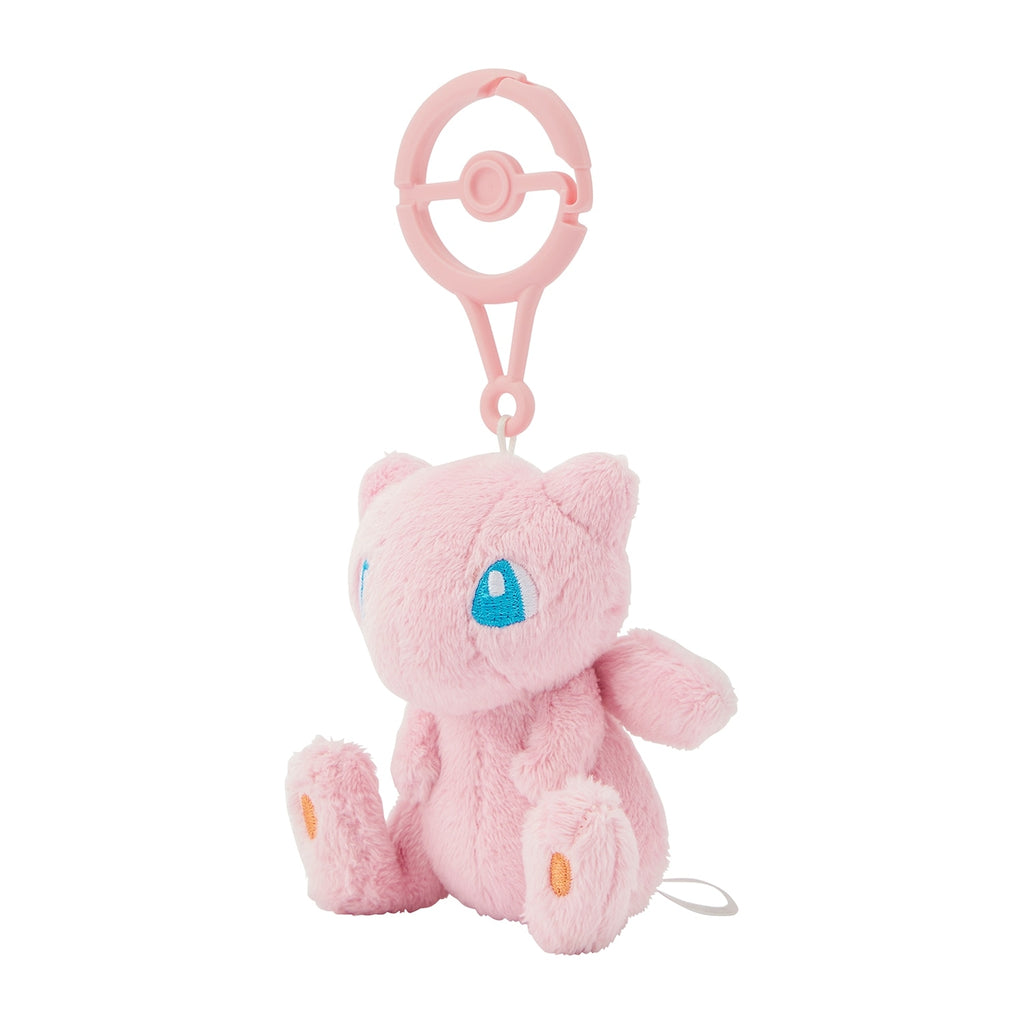 Pokémon Center Japan Mew #151 Mythical Mascot Plush with Carabiner