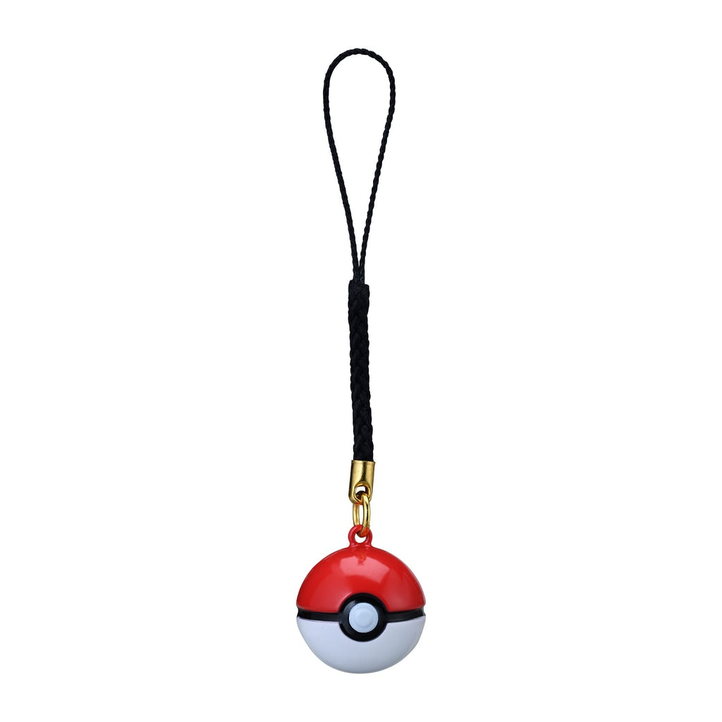 Suzu Netsuke Poké Ball keychain with Poké Ball design from Japan