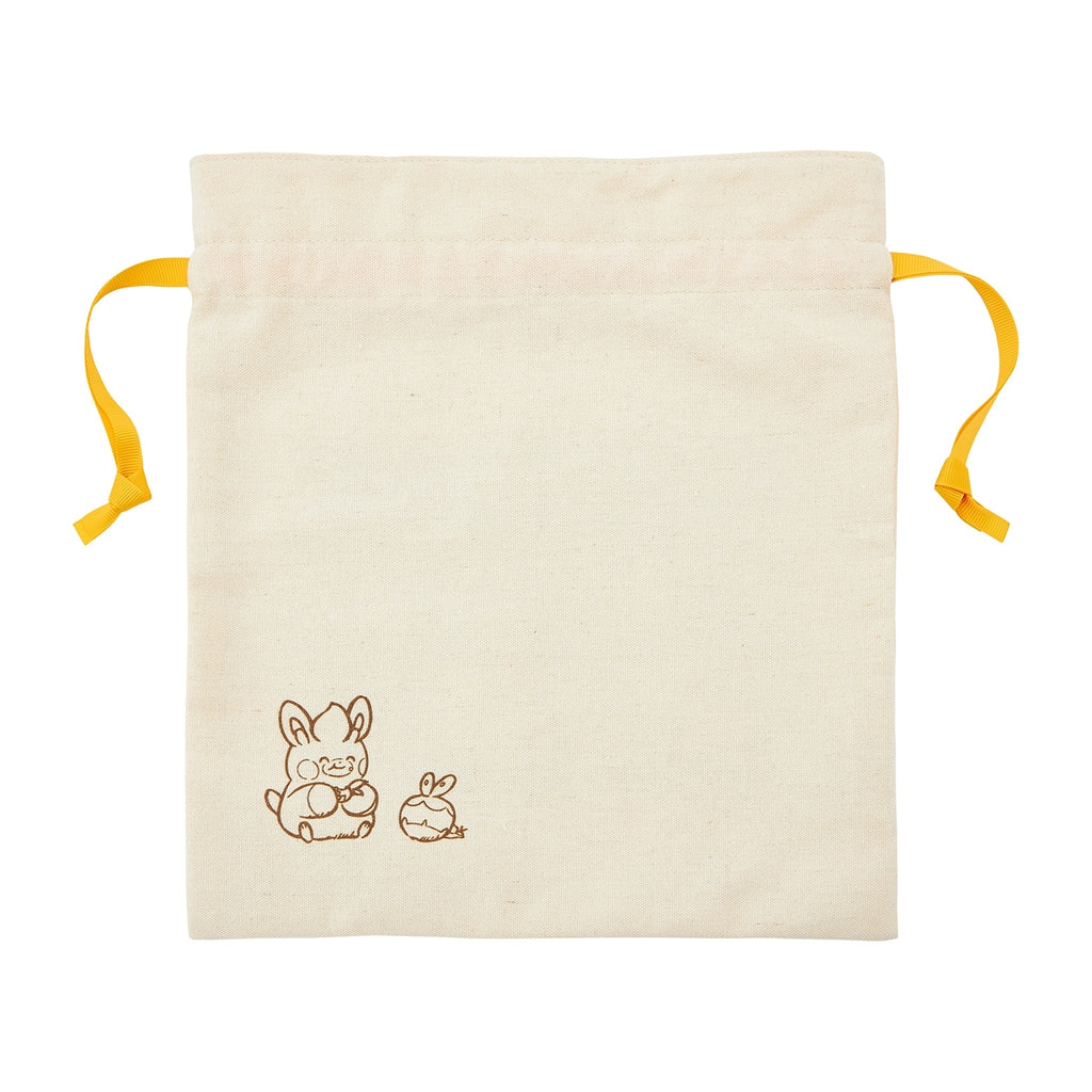 Canvas drawstring purse PAMO NO MURE