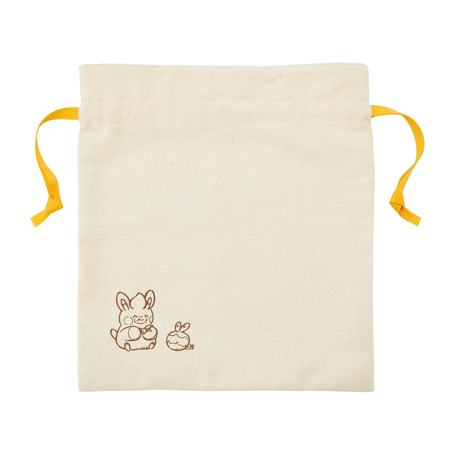 Canvas drawstring purse PAMO NO MURE