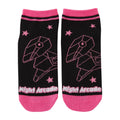 [Choice] Short socks Night Arcade Polygon (23-25cm)