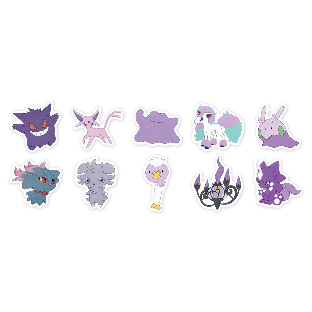 Can case sticker/Pokémon MIX purple
