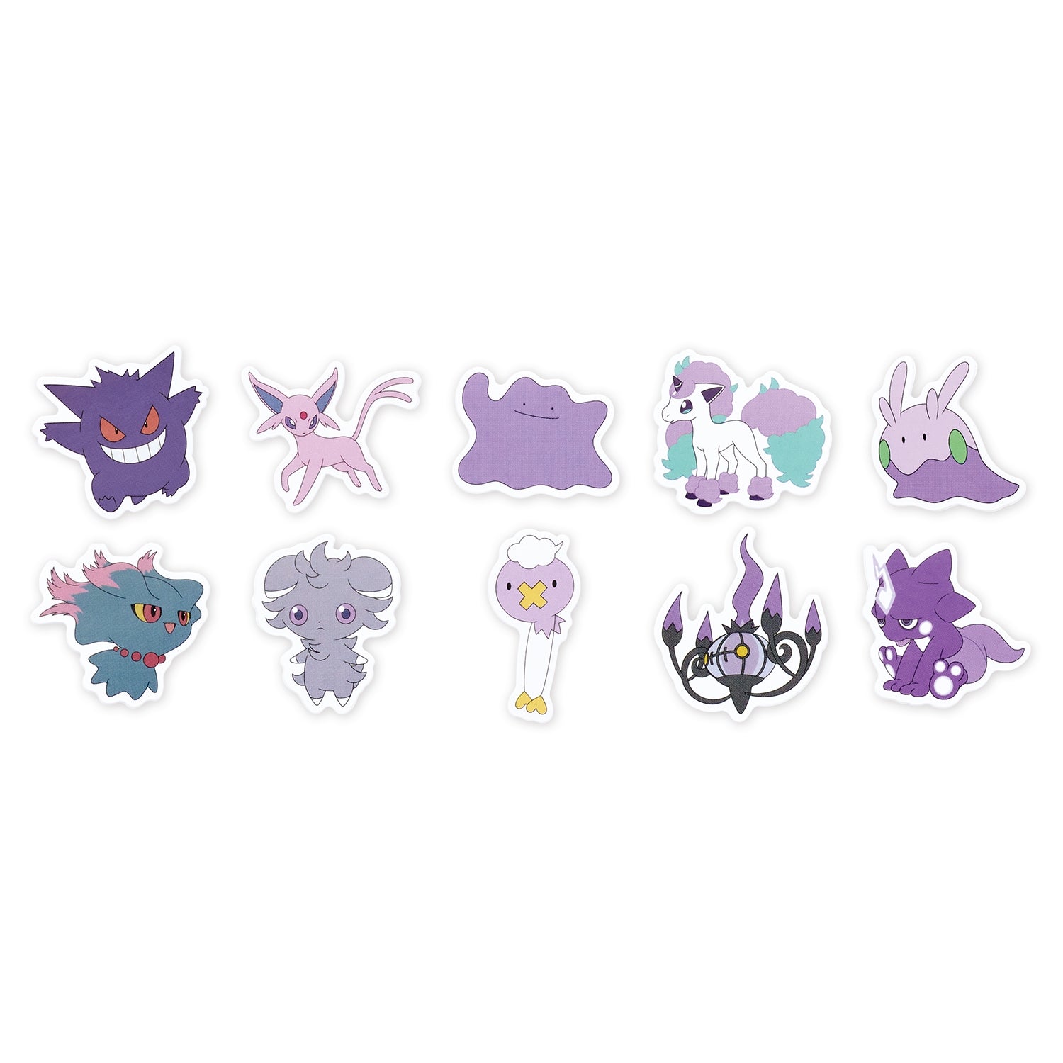 Can case sticker/Pokémon MIX purple