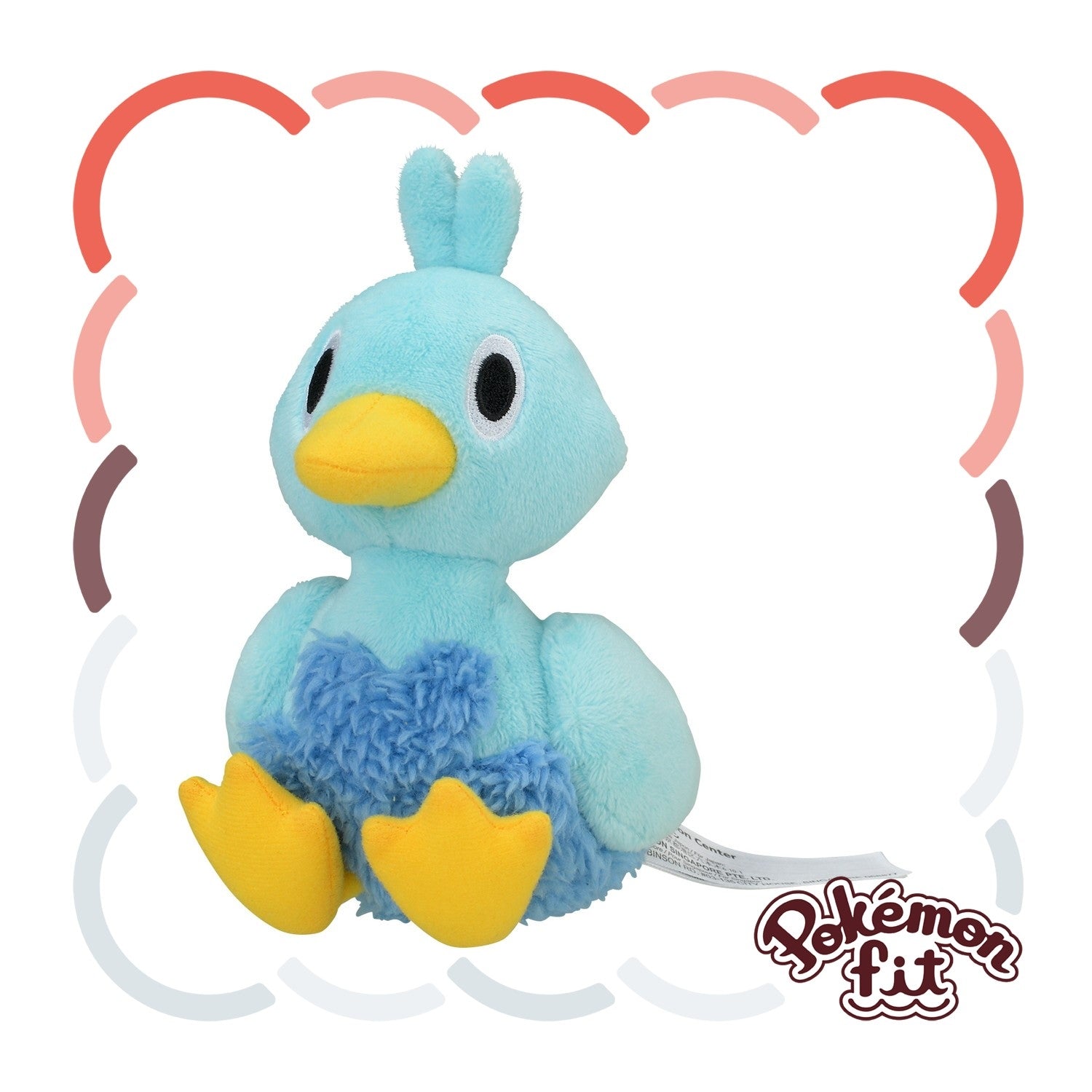 Pokémon Fit Ducklett #580 Official Plush – Pokémon Center Japan