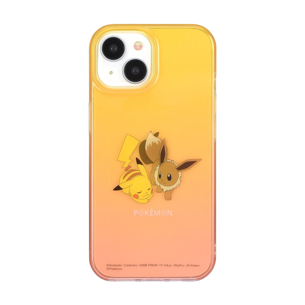iPhone15/14/13 compatible soft case Pikachu & Eevee