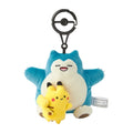 Plush key case Pikachu Snorlax