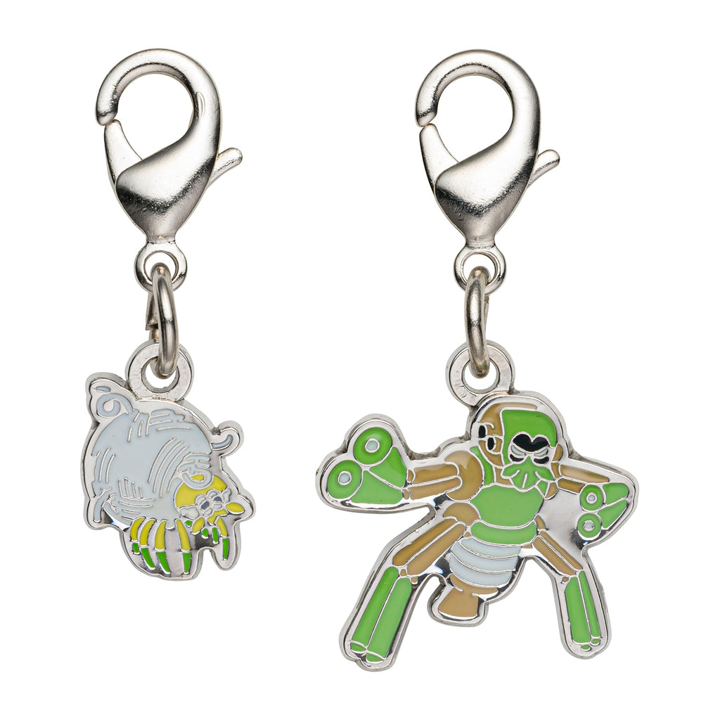 National Encyclopedia Metal Charm 917/918 from Japan, detailed metal figure