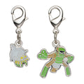National Encyclopedia Metal Charm 917/918 from Japan, detailed metal figure