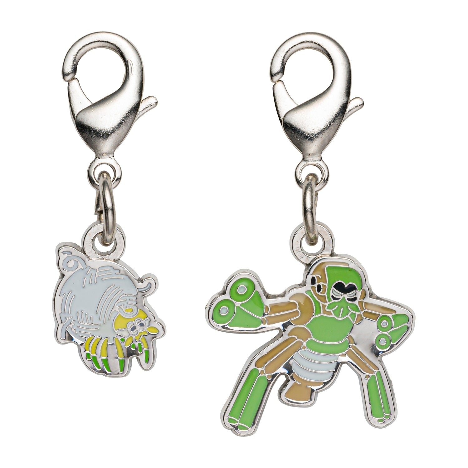 National Encyclopedia Metal Charm 917/918 from Japan, detailed metal figure