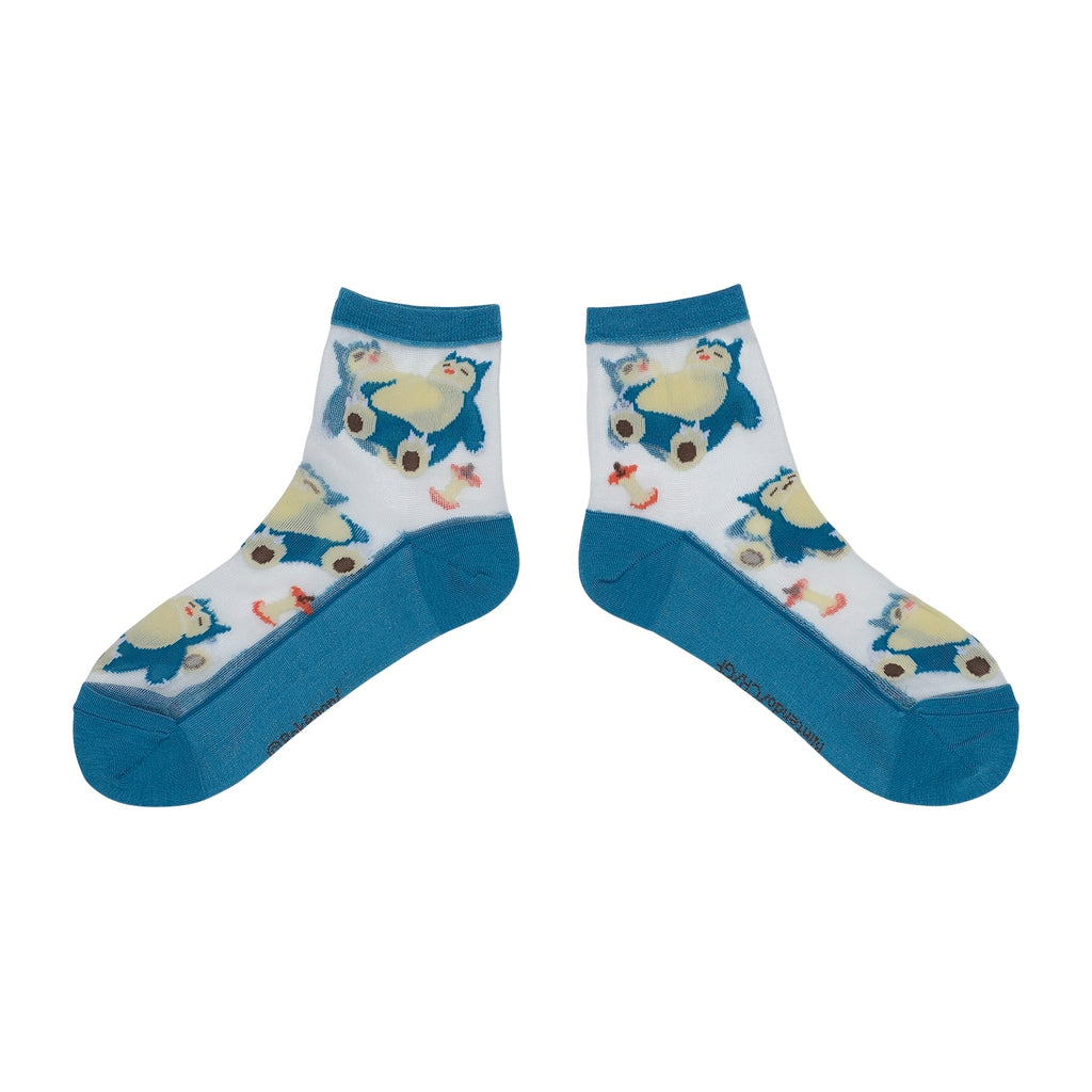 [Choice] Middle socks see-through Snorlax (23-24cm)