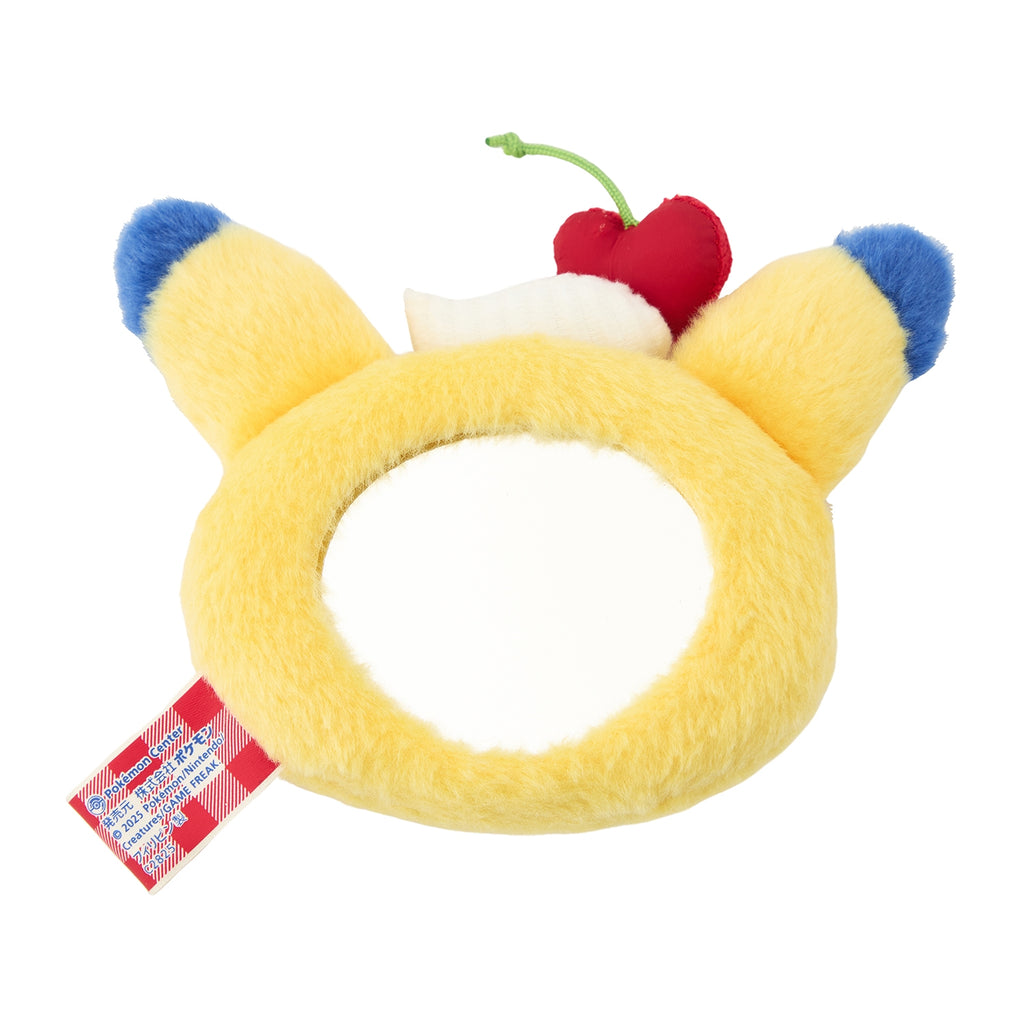 Authentic Japanese Pikachu Hand Mirror with detailed handle from Japan