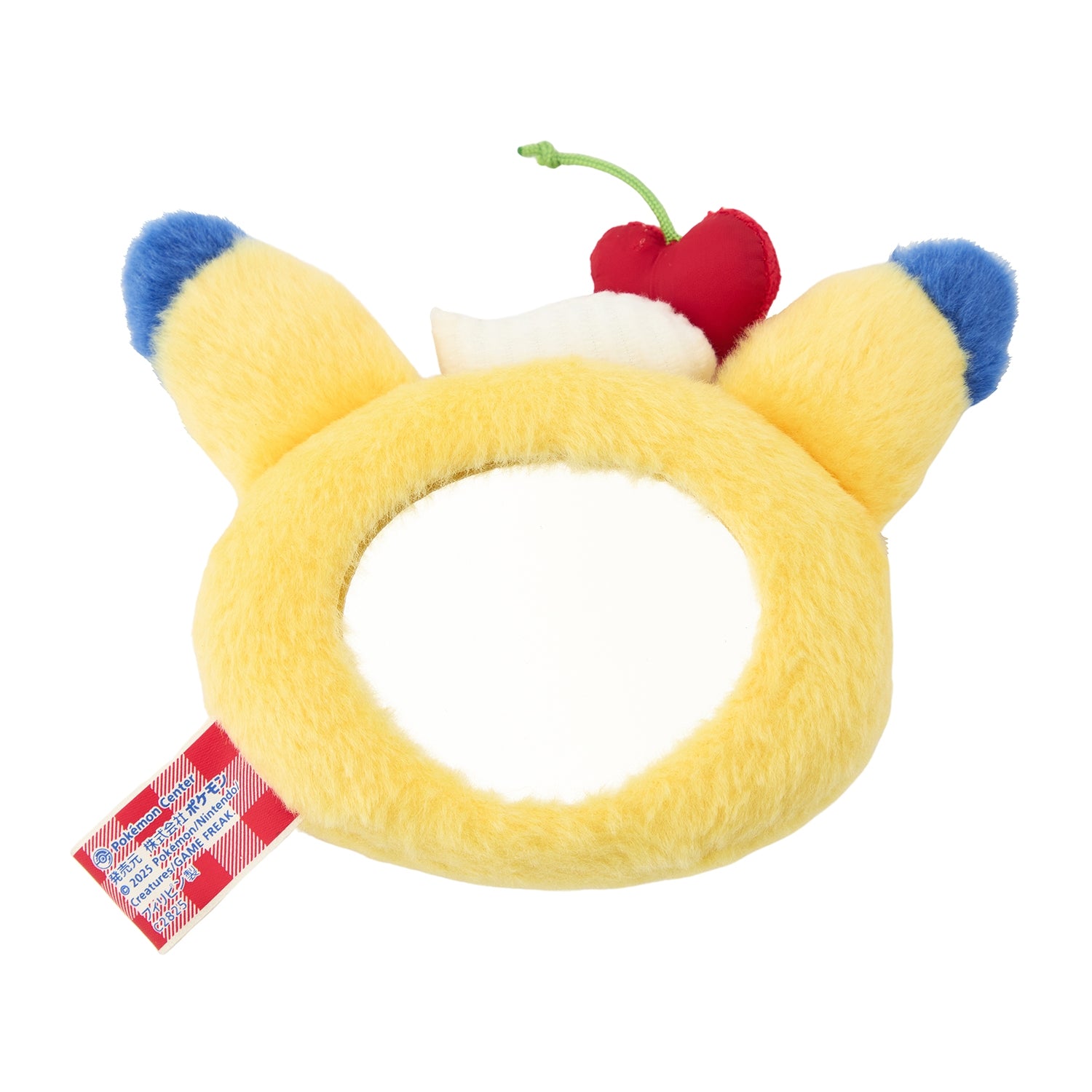 Authentic Japanese Pikachu Hand Mirror with detailed handle from Japan
