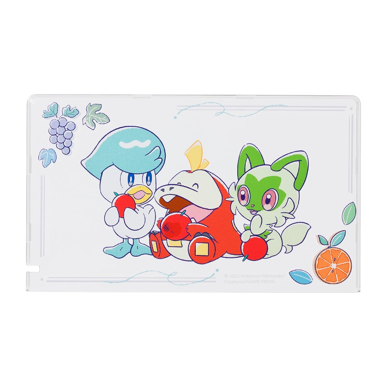 Pokemon Switch dock cover with Friends of the Paldea Region design from Japan
