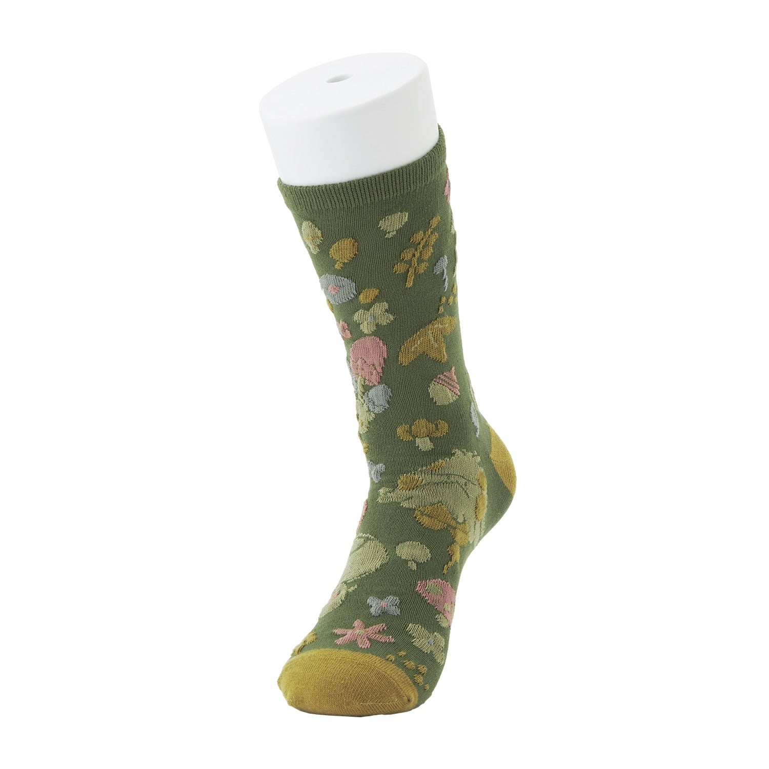 [Choice] Middle socks Botanical (23-25cm)