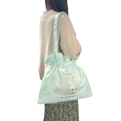 Drawstring tote bag Sweets shop Pokepiece