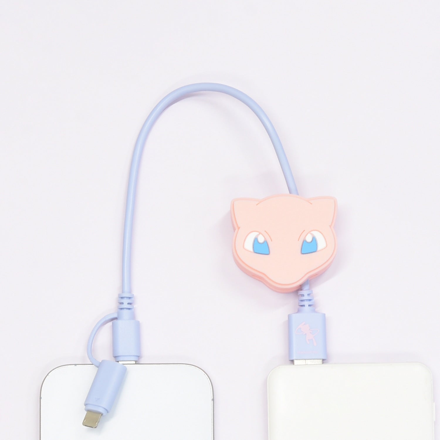 Multi charging cable with mascot cover Miu