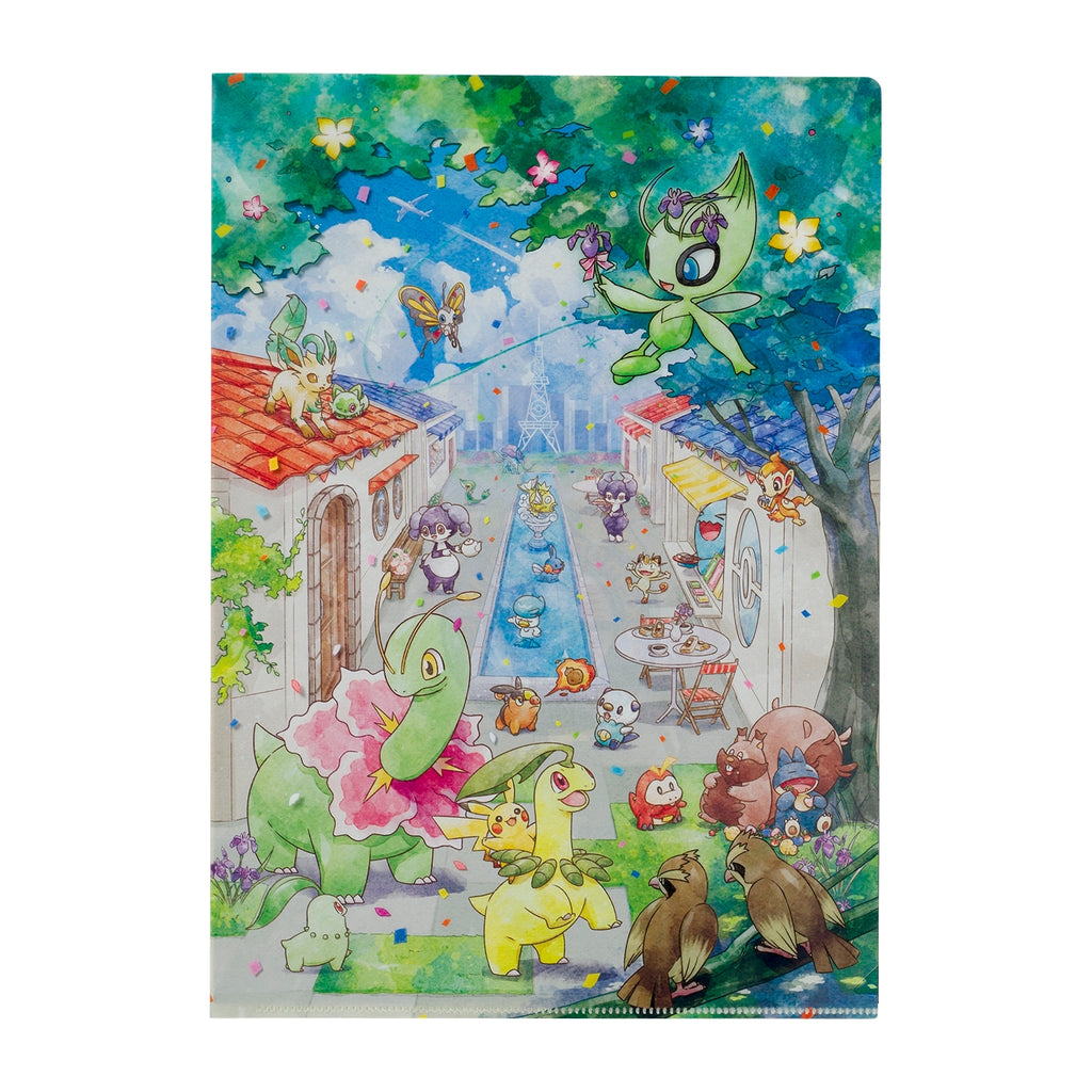 A4 clear file Celebi’s Celebration