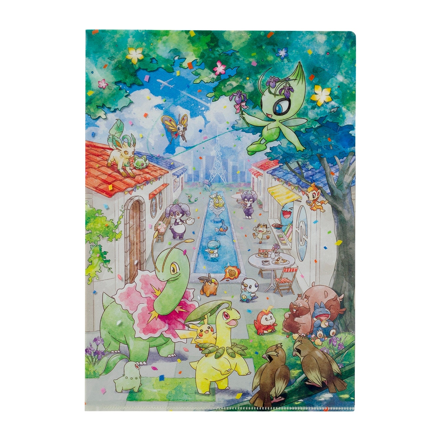 A4 clear file Celebi’s Celebration