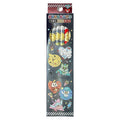 Kakikata Pencil 2B Silver Scroll Colorful Pop Series from Japan, featuring Pokemon character