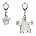 National Encyclopedia Metal Charm 613/614, detailed metal charm from Japan