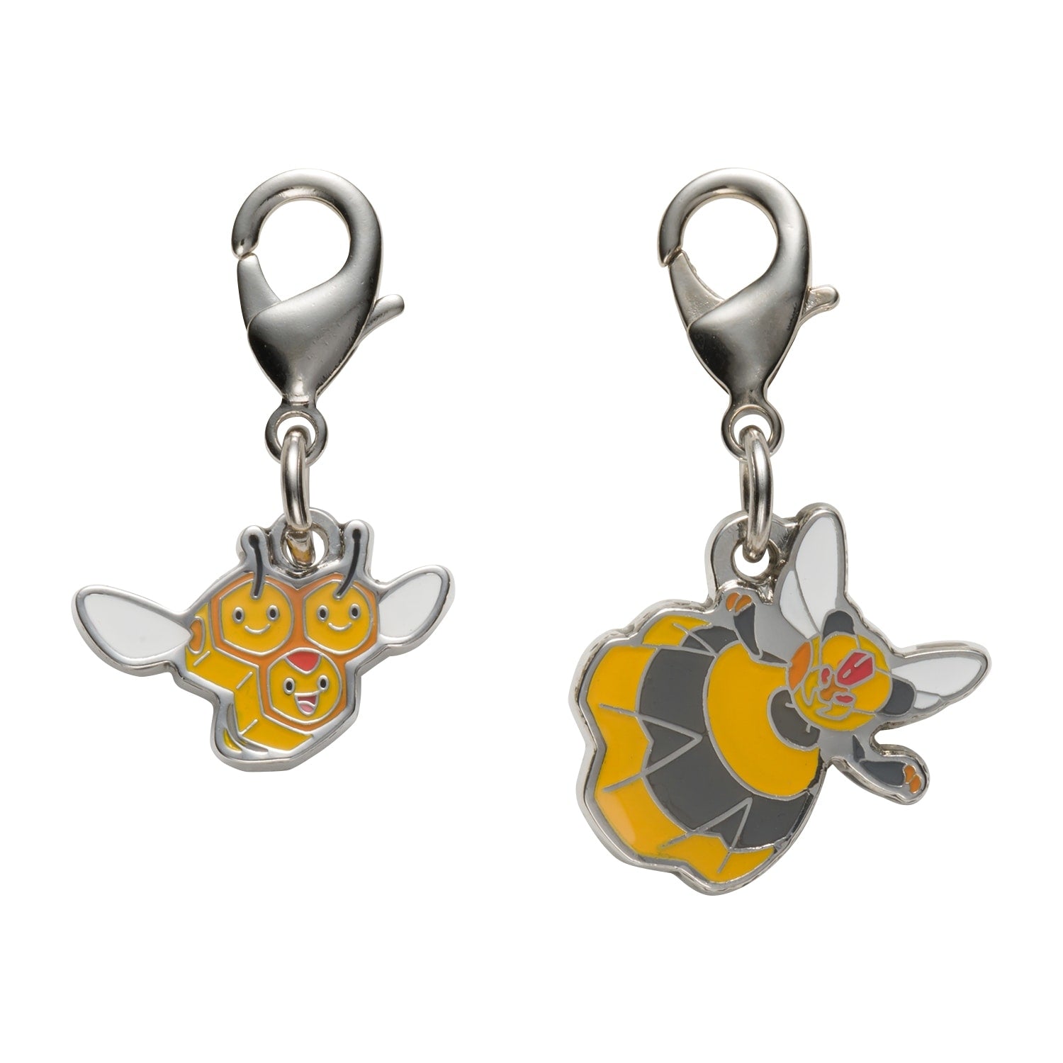 Pokemon Metal Charm 415/416 from Japan, detailed character design on a small metal charm