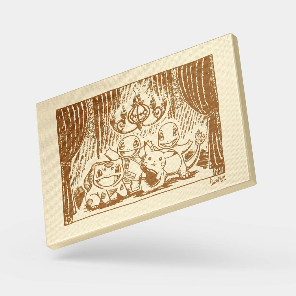 Sepia 14 Art Panel featuring Pokemon character, made in Japan