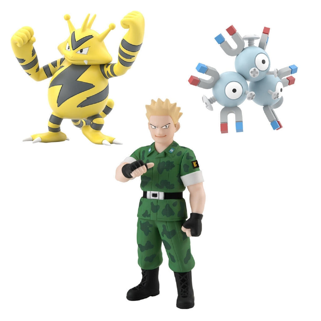 Pokemon Scale World Kanto Region Matisse & Rare Coil & Eleboo