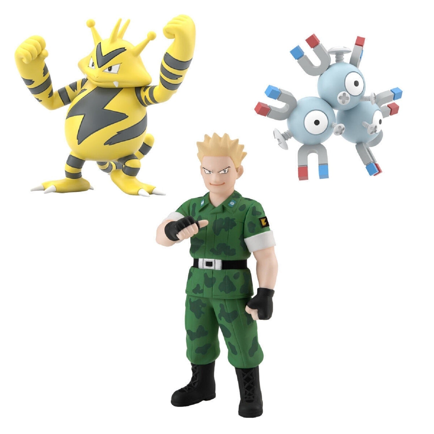 Pokemon Scale World Kanto Region Matisse & Rare Coil & Eleboo