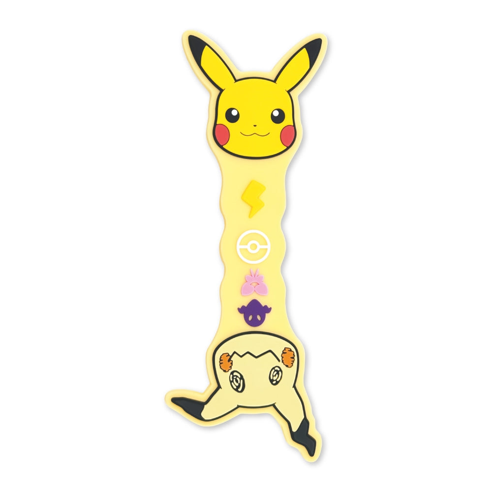 Cord clip L Pikachu & Mimikyu