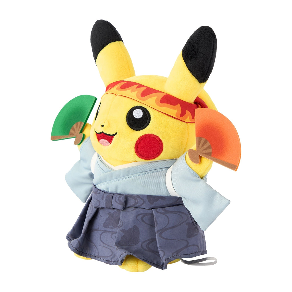 Pokemon Oen Pikachu plushie, soft and cuddly from Japan