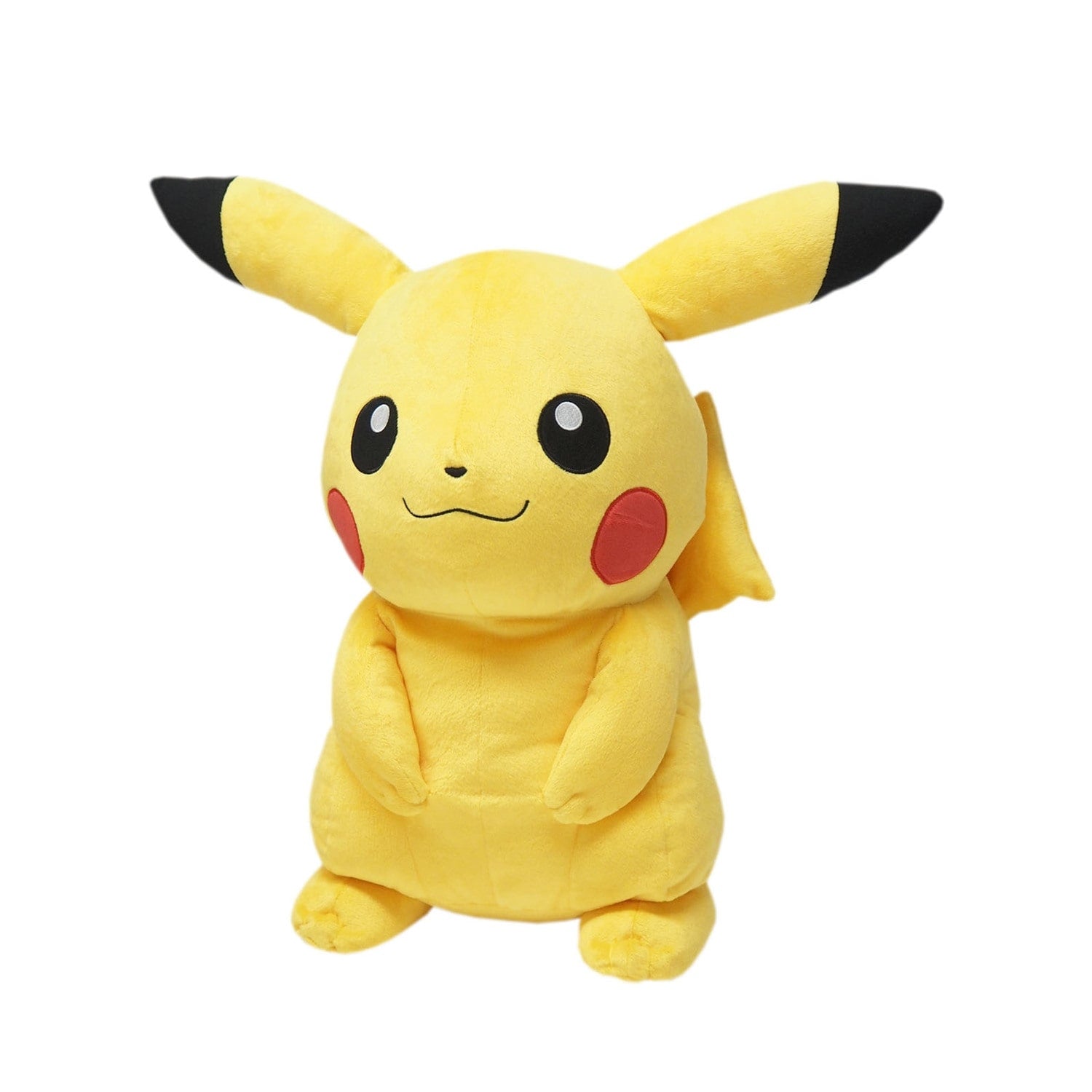 Pikachu plush toy from Japan, large size with detailed face and red cheeks