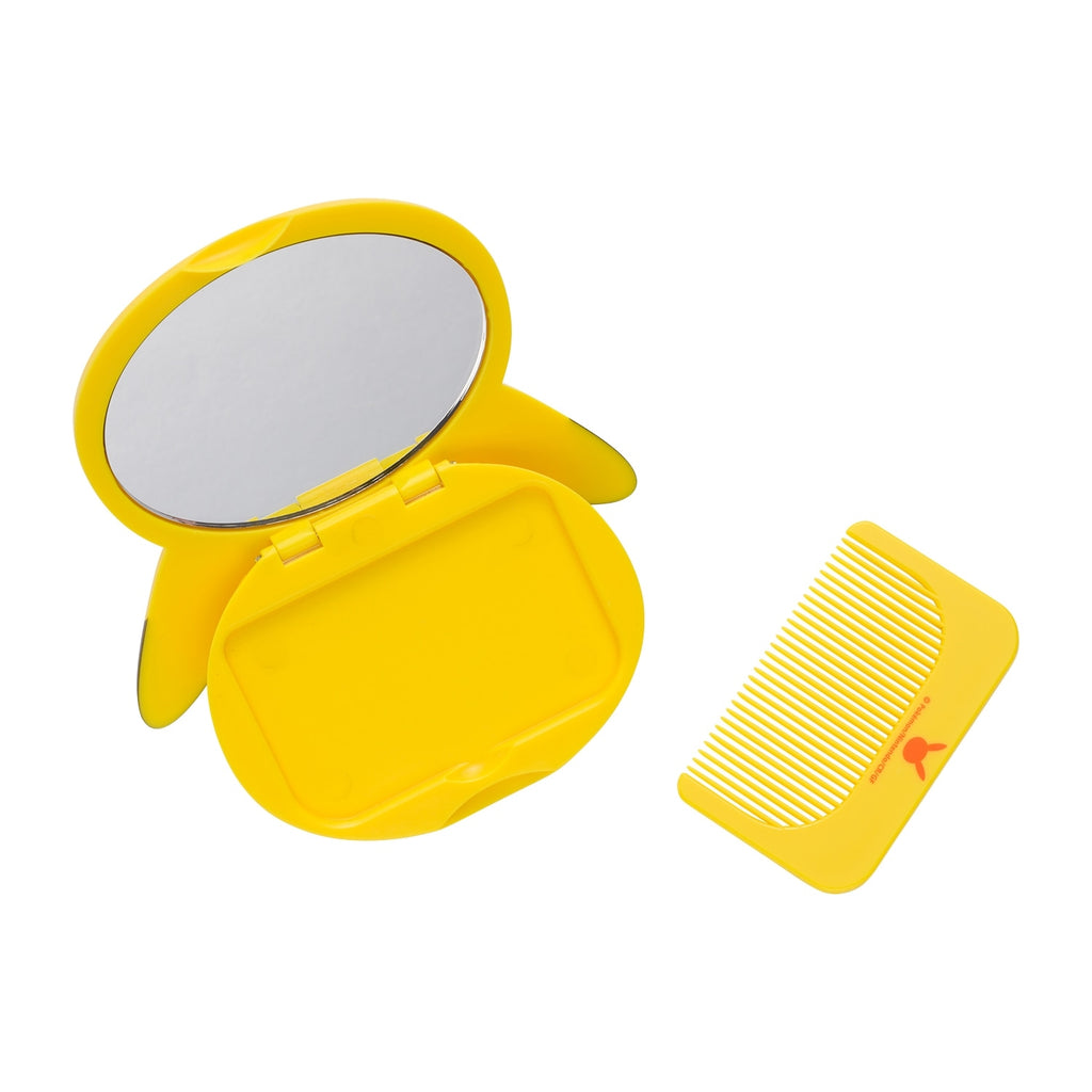Pokémon die-cut mirror & comb Pikachu, official anime character accessory